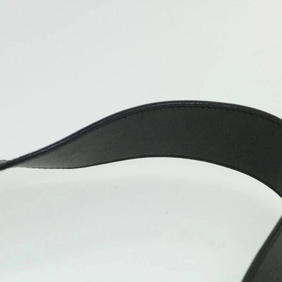 GUCCI Shoulder Bag Canvas Leather Black Auth - Picture 13 of 16